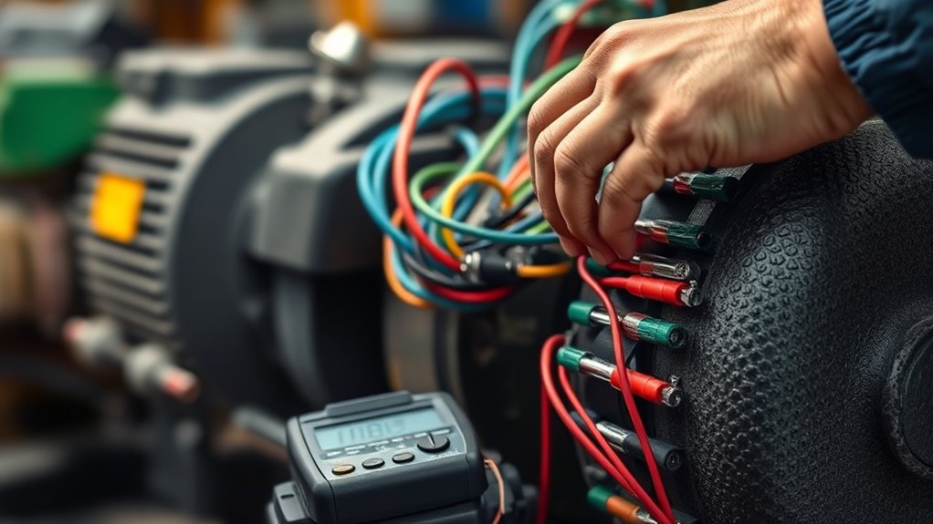 inspect wiring for safety