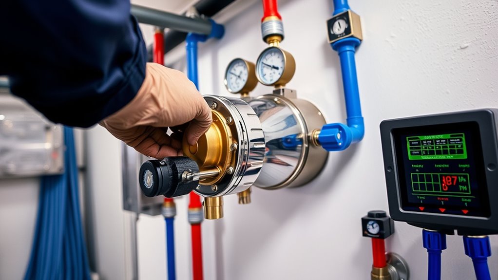 maintain consistent water pressure
