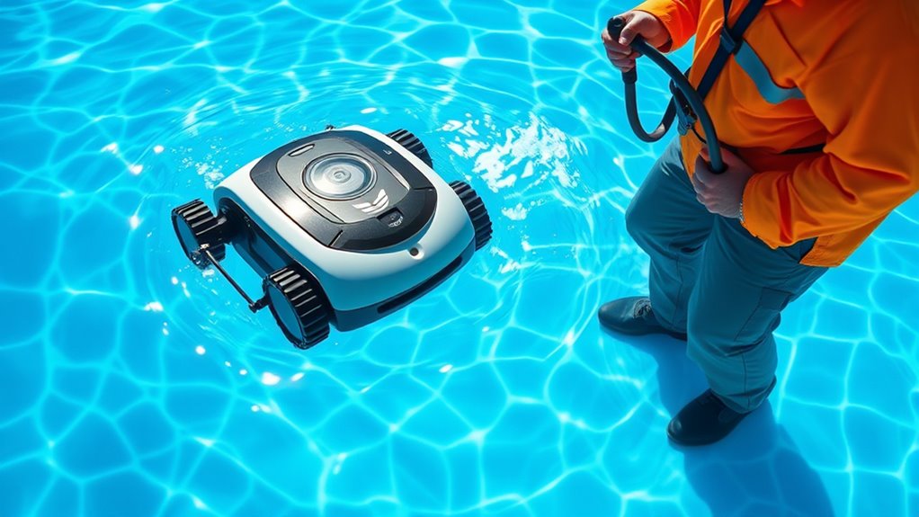 maintain pool chemistry regularly