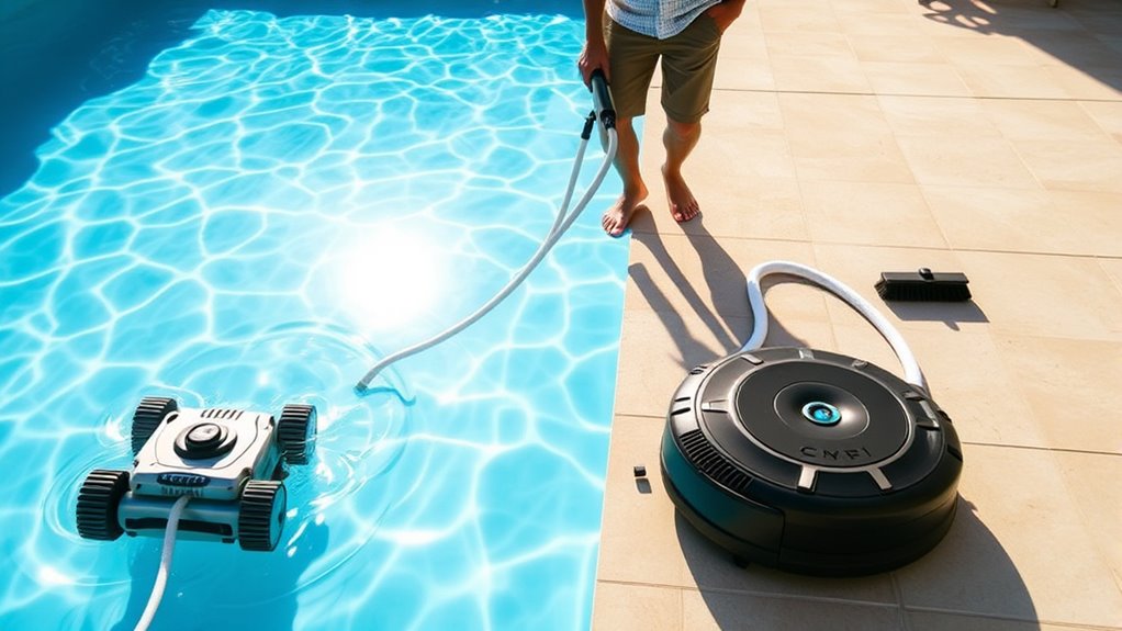 manual control simplifies maintenance