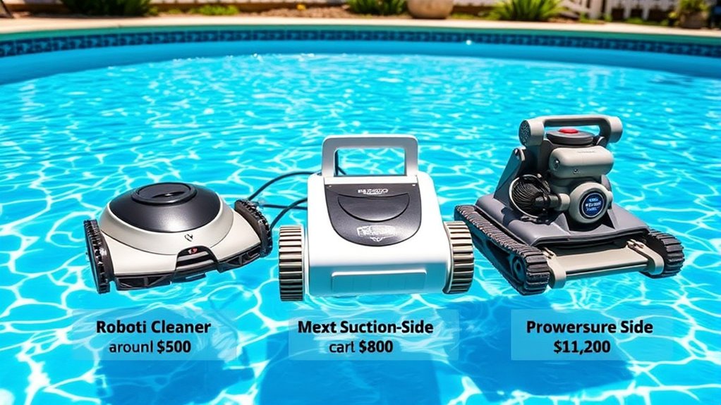 pool cleaner cost considerations