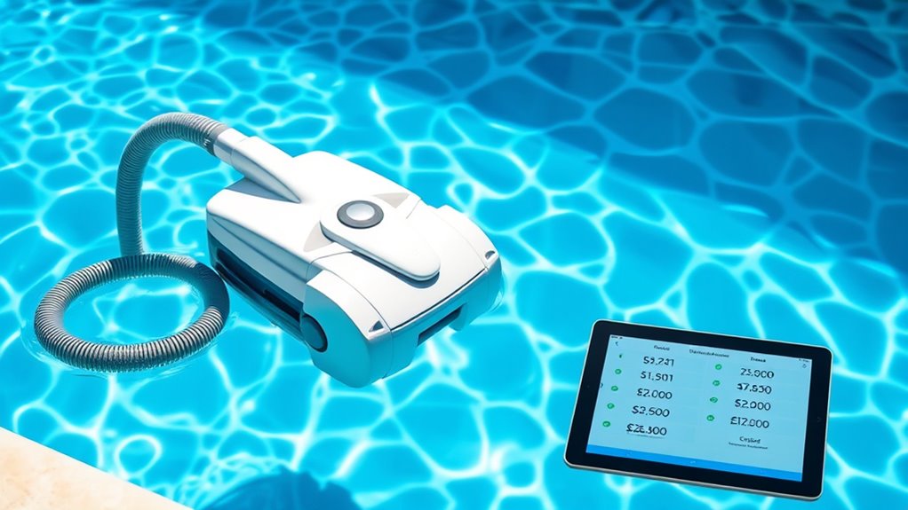 pool cleaner cost considerations