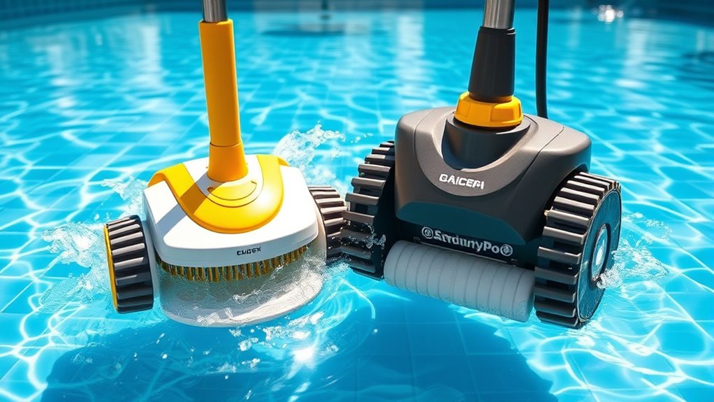 pool cleaner energy comparison