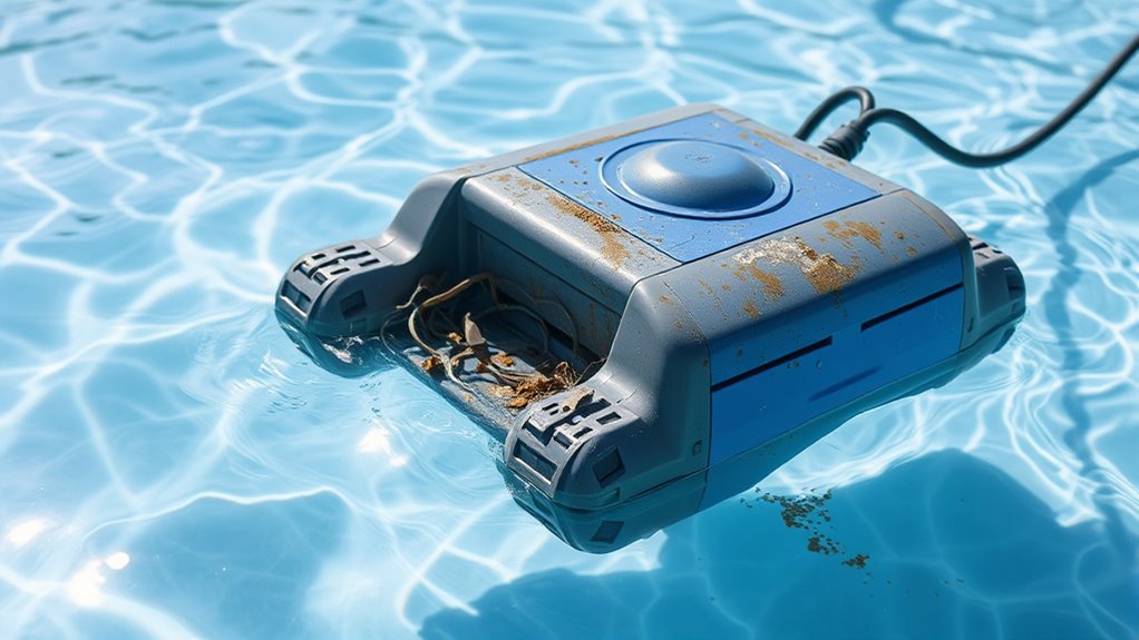 pool cleaner replacement signs