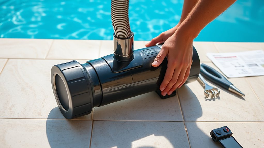 pool cleaner setup checklist