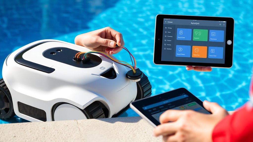 pool cleaner setup instructions