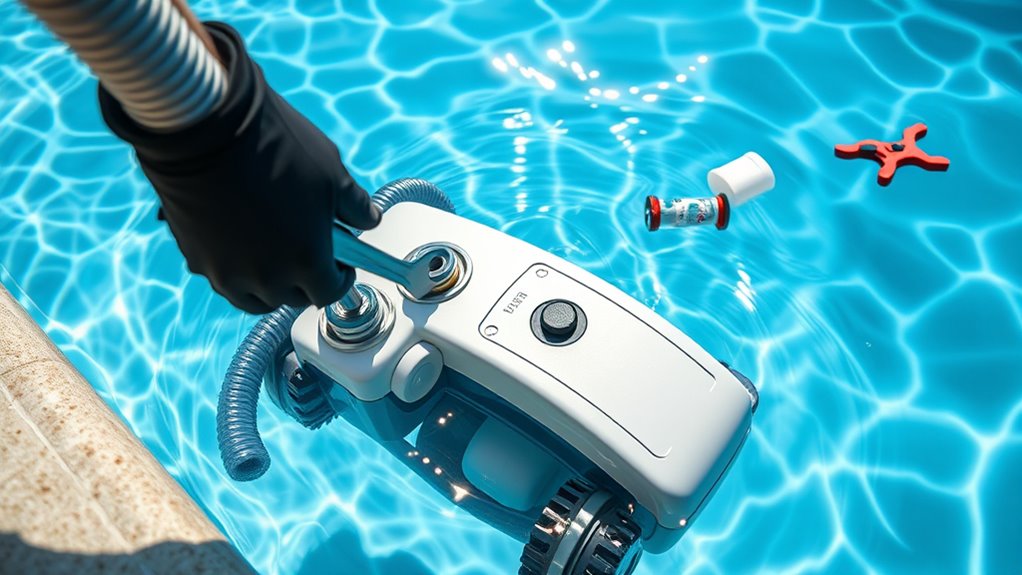 pool cleaner suction troubleshooting