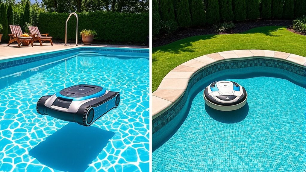 pool cleaning for various sizes