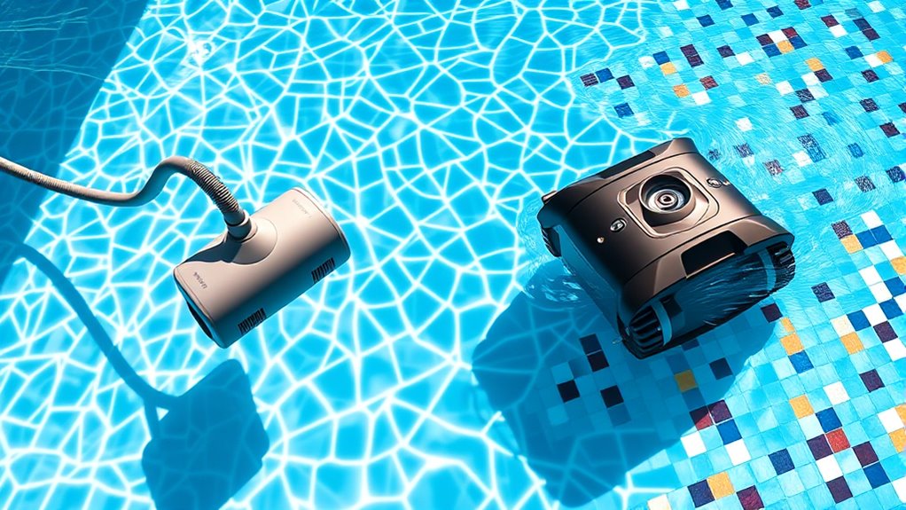 pool cleaning methods comparison