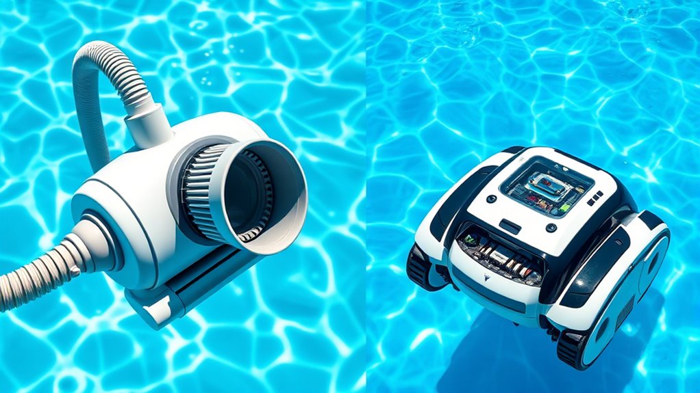 pool cleaning technology comparison