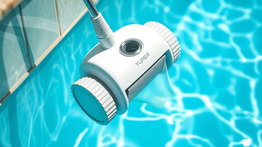pool filtration based cleaning