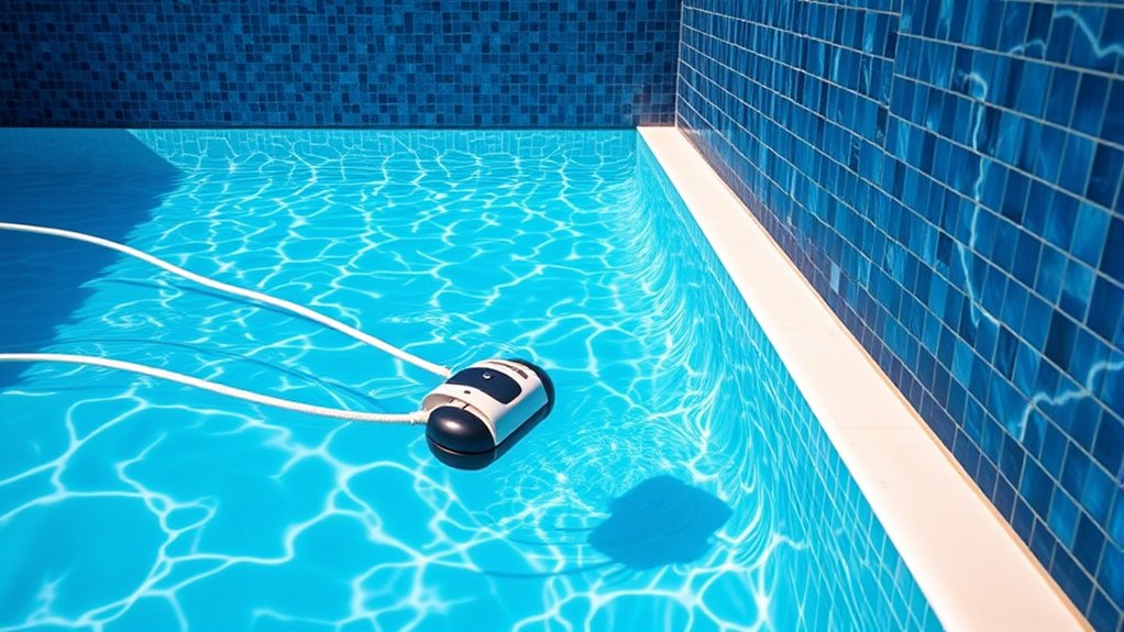 pool material impacts cleaner performance