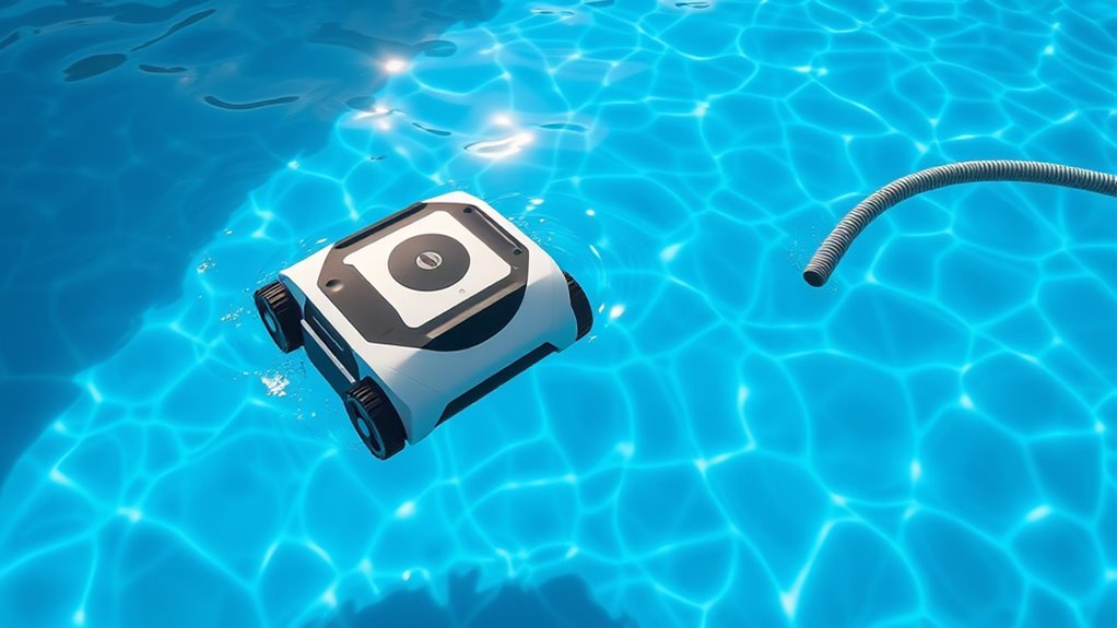 pressure effects on pool cleaners