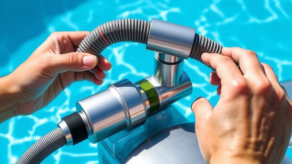 proper pressure cleaner setup