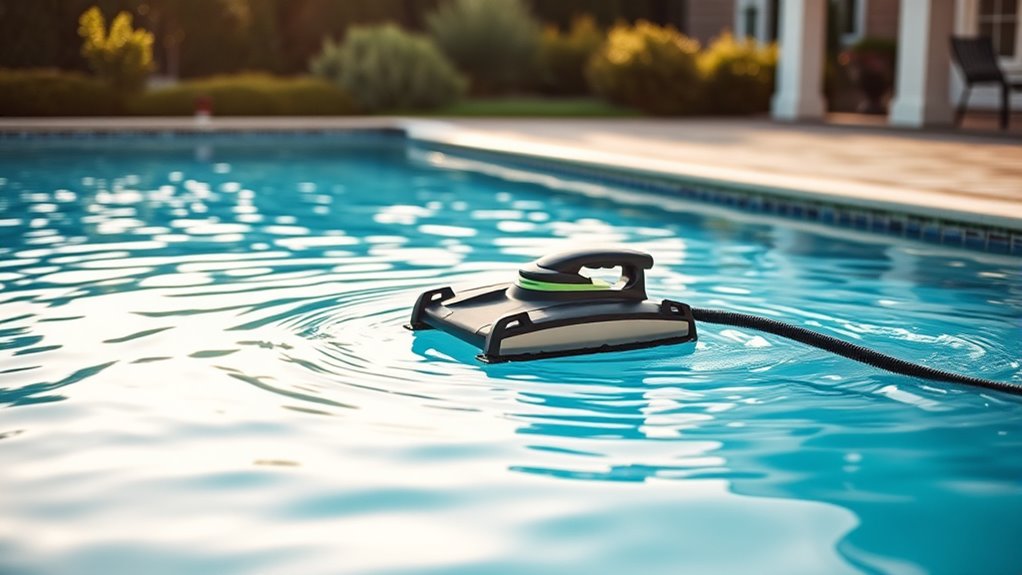 quiet efficient pool cleaner