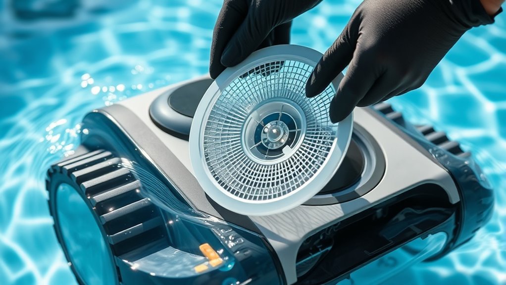 regular filter inspection and cleaning