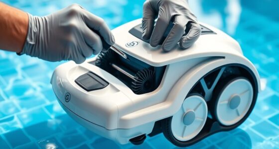 regular robotic pool maintenance
