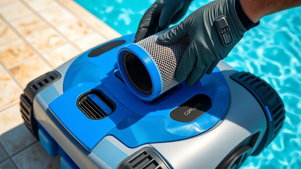 replace old filters properly