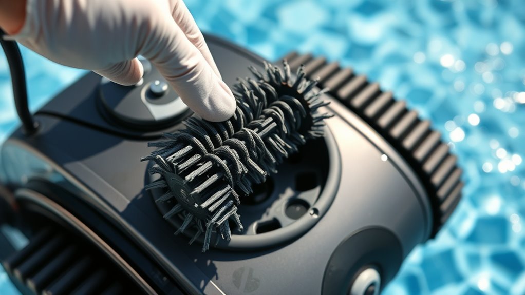 replace worn out parts promptly