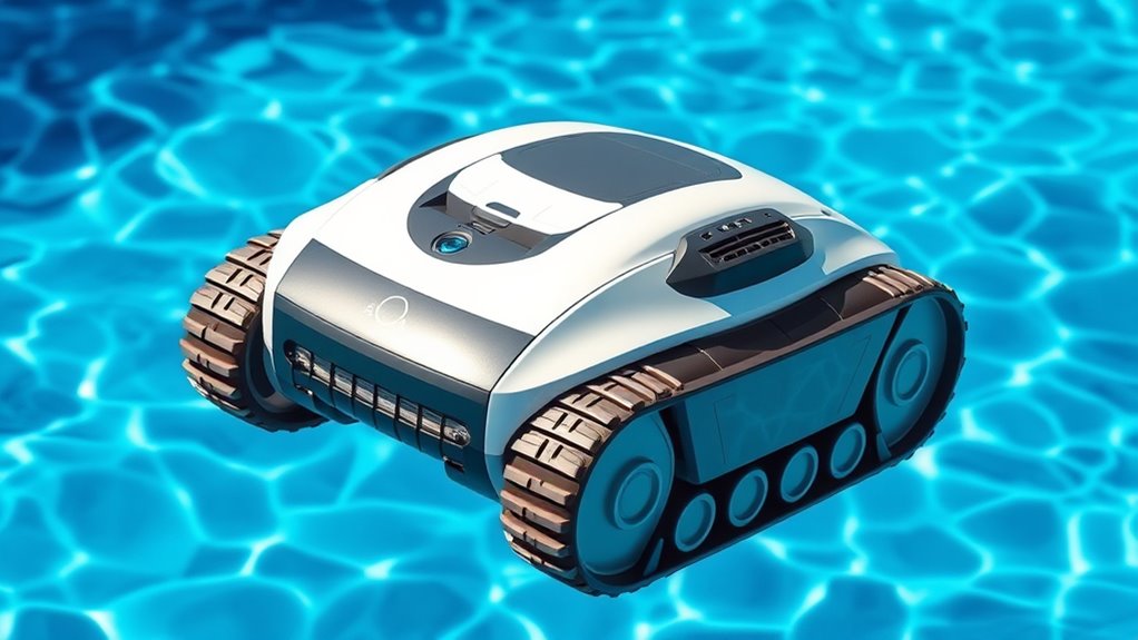 robotic pool cleaner features