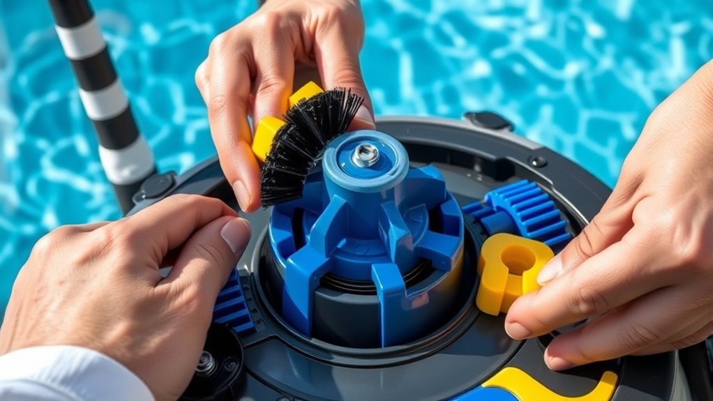 robotic pool cleaner parts
