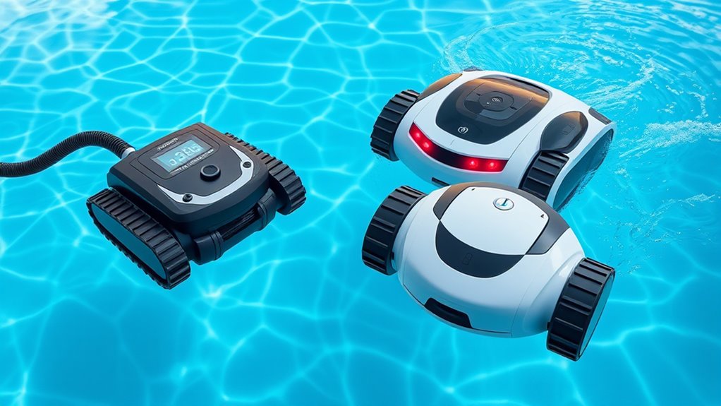 robotic pool cleaner preference