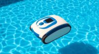 robots autonomously clean pools