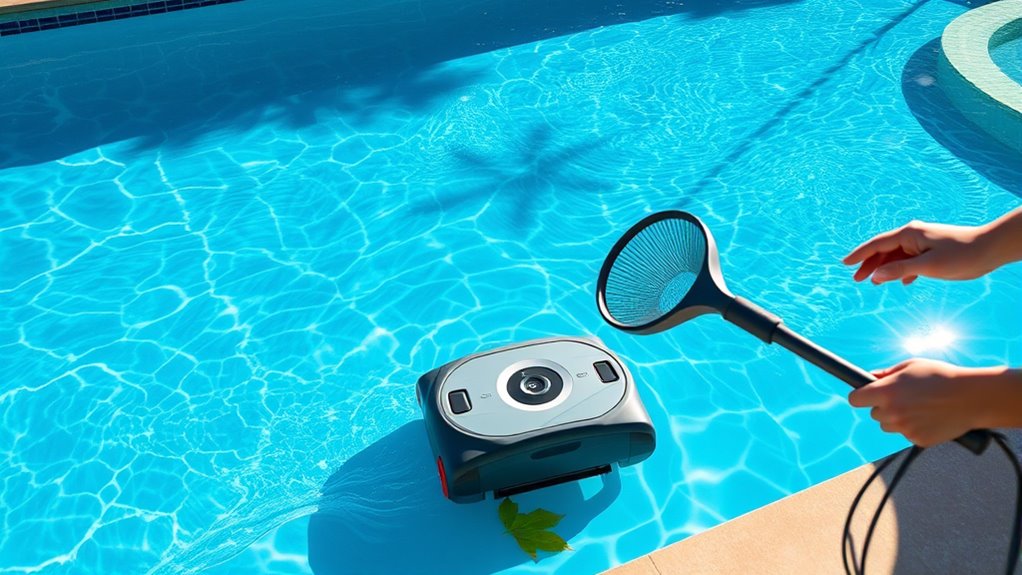 seasonal pool cleaning adjustments
