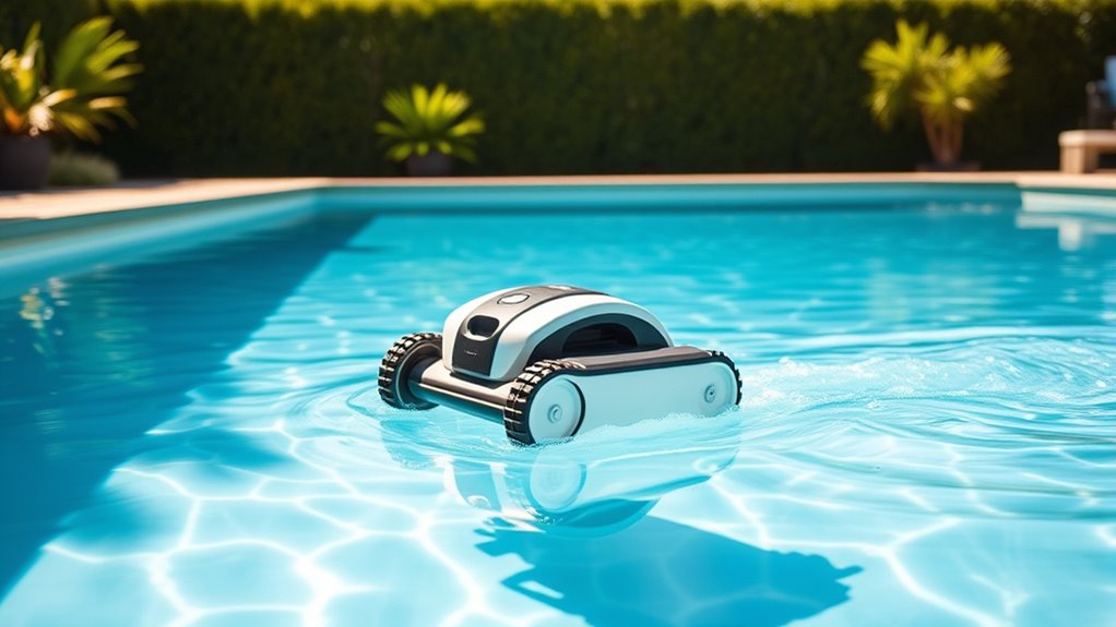 silent efficient pool cleaning