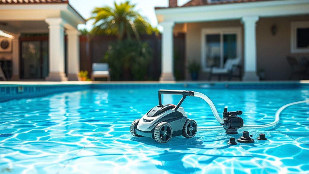 simple quick pool cleaning
