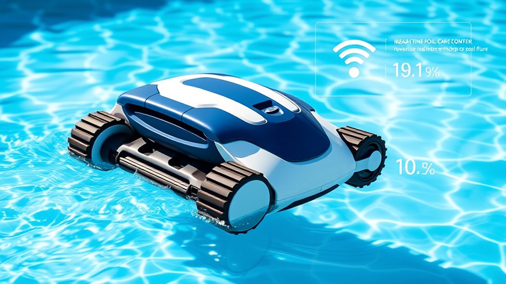 smart pool cleaning integration