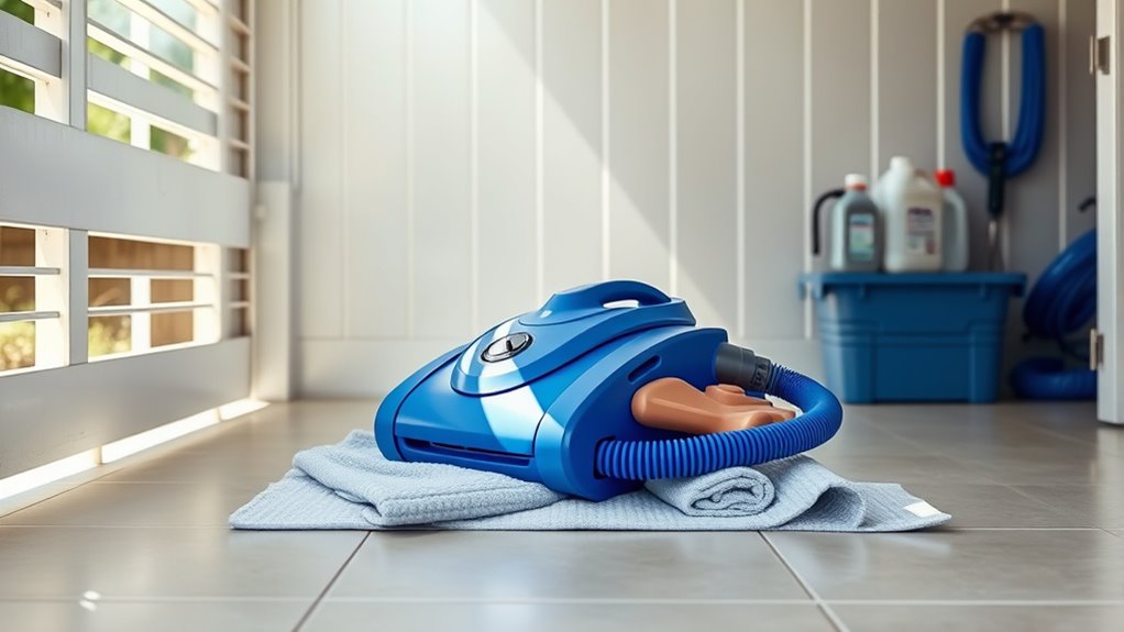 store and protect pressure cleaner