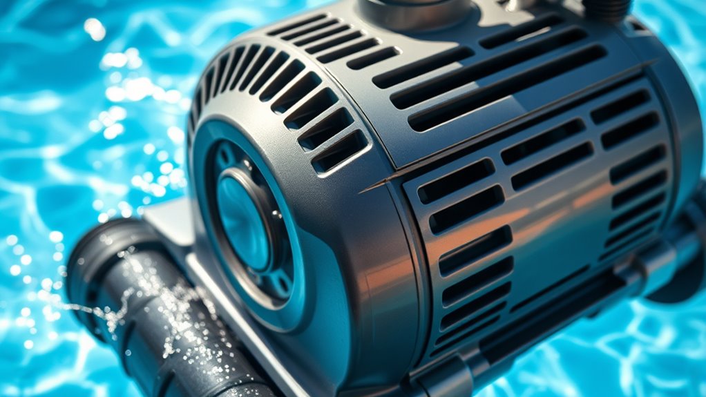 strong efficient pool suction