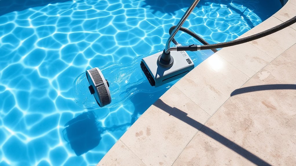 surface specific cleaning efficiency