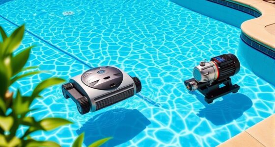 top booster pump pool cleaners