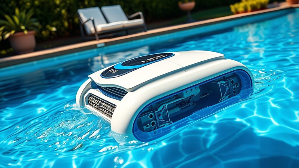 top leaf cleaning robotic pool cleaners