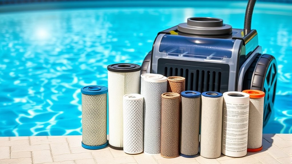 top pool cleaner filter picks