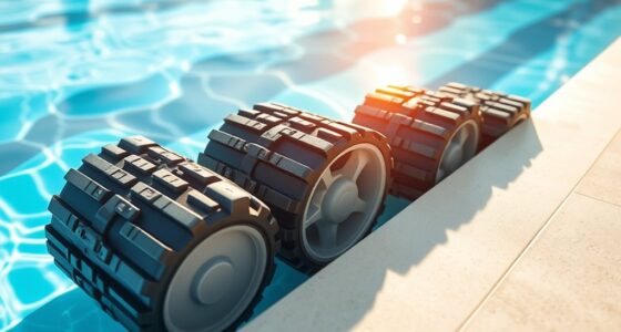 top pool cleaner wheel options
