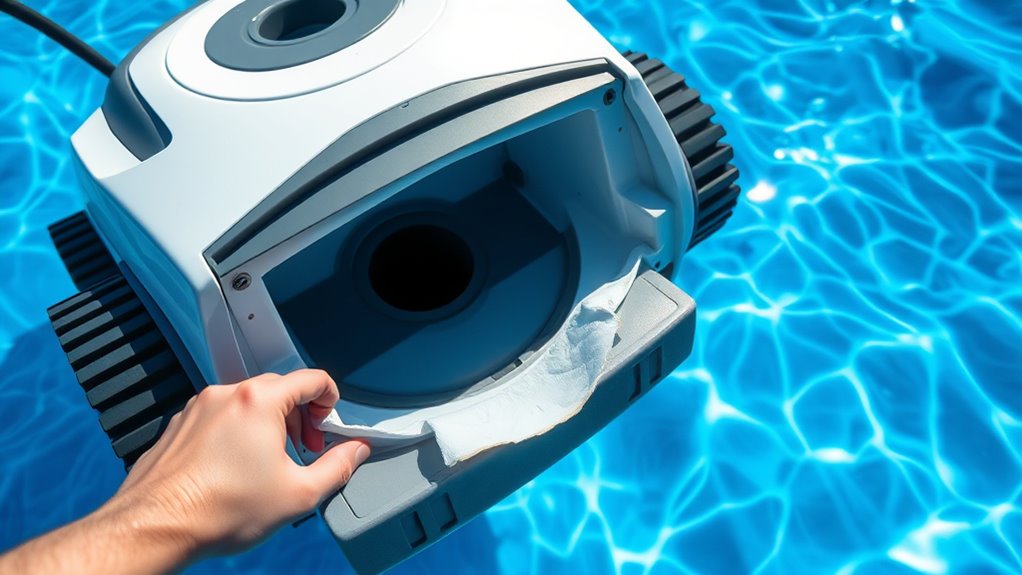 troubleshoot pool cleaner suction