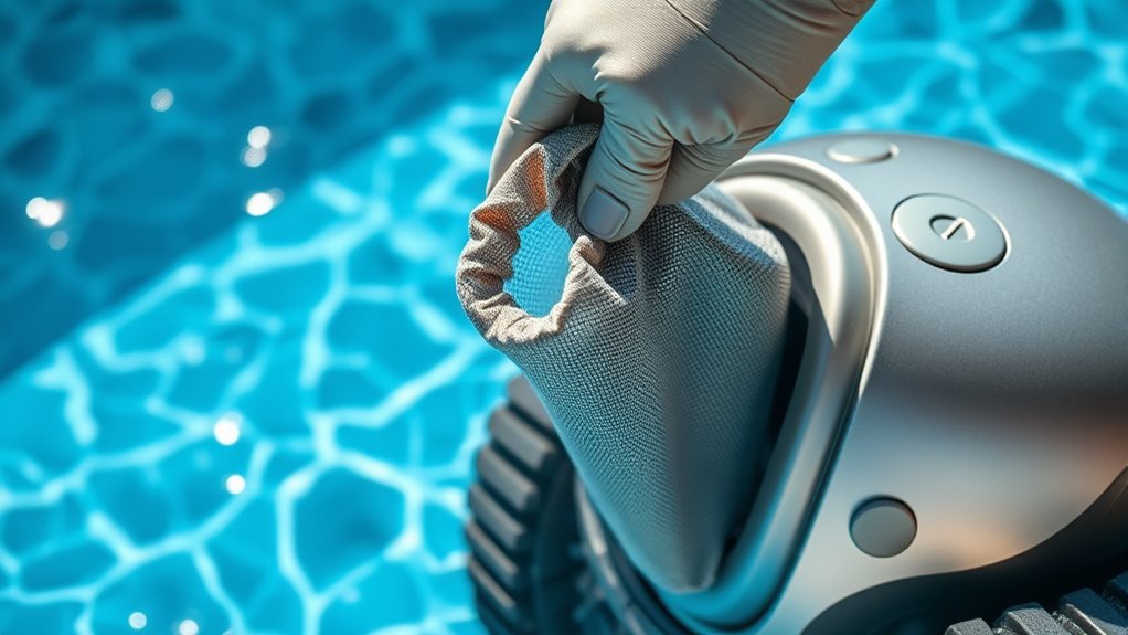 turn off cleaner safely