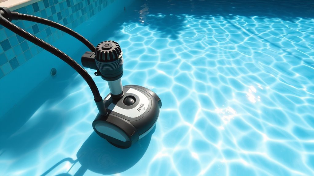water powered debris removal