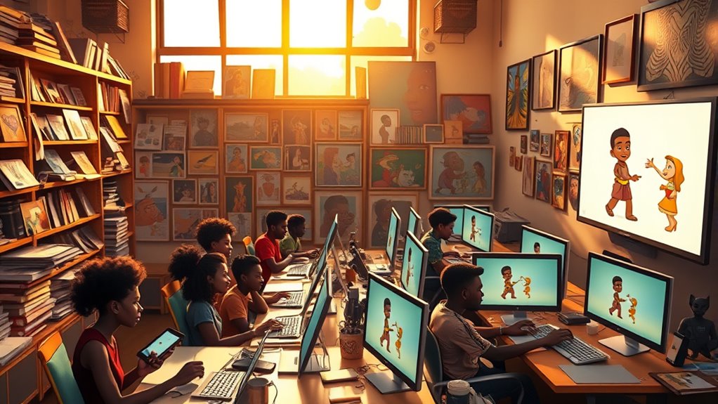 african animation studio expansion