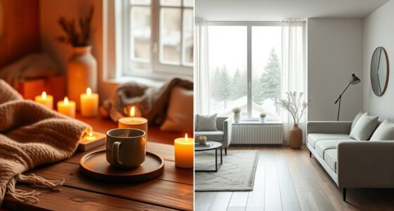 cozy nordic lifestyle comparison