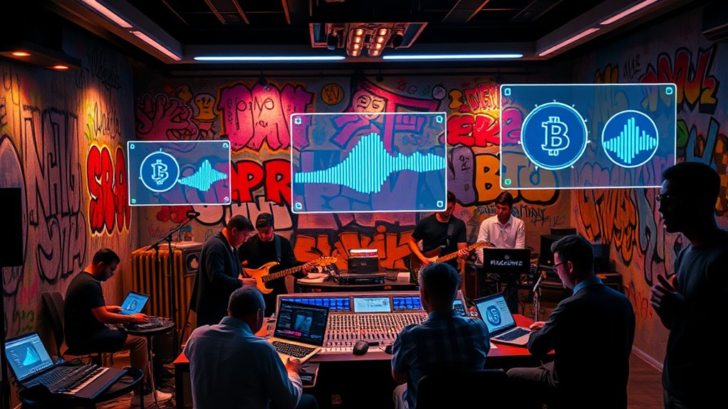 decentralized music label emergence