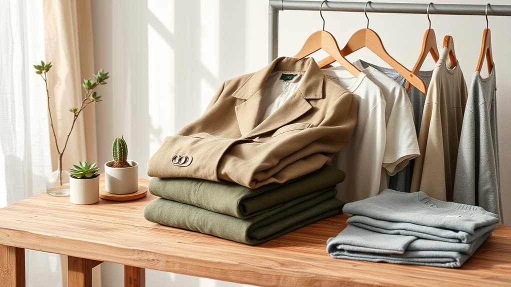 eco friendly minimalist wardrobe