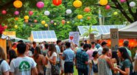 festivals implement carbon offsets