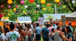festivals implement carbon offsets