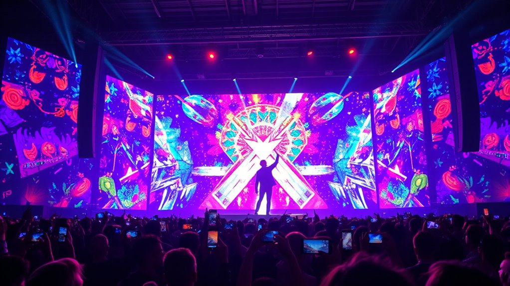 immersive interactive concert experiences