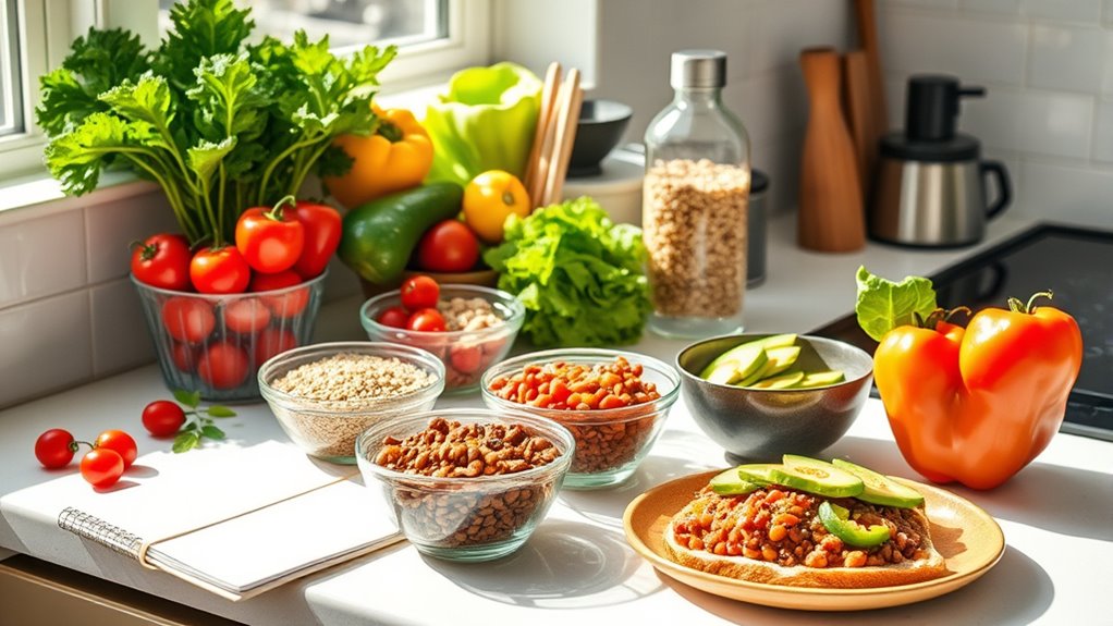 meal prep and plant based swaps