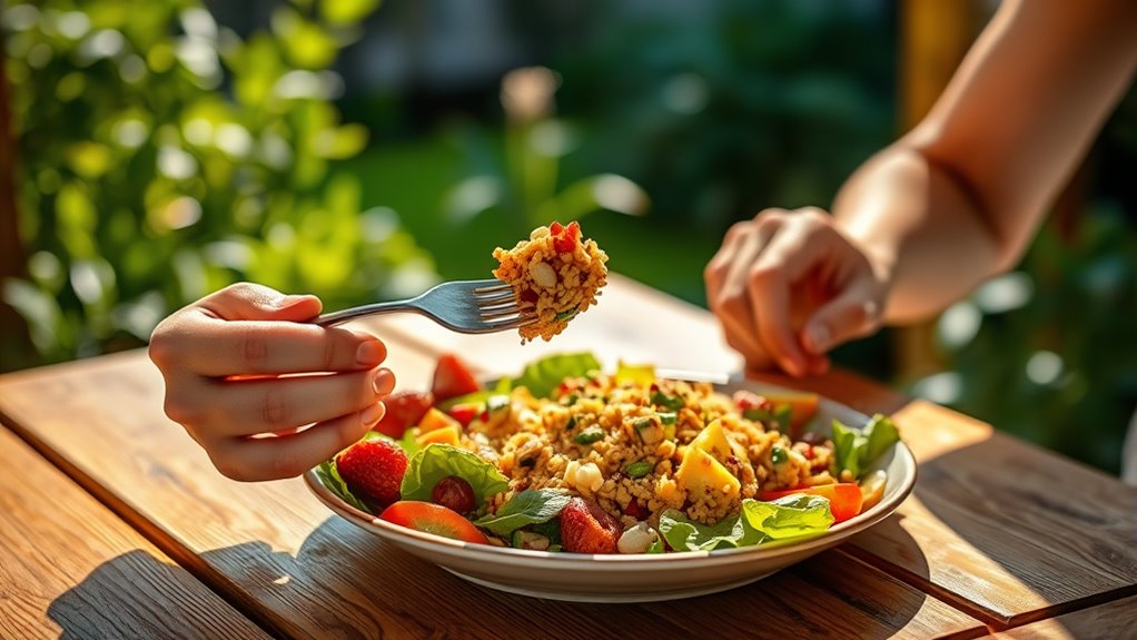 mindful sensory eating practice